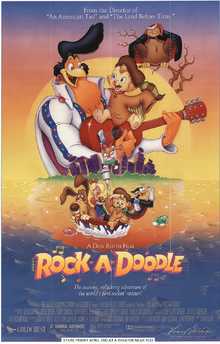 Rock A Doodle (1992) Theatrical Poster