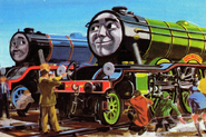 Gordon and Flying Scotsman in The Railway Series