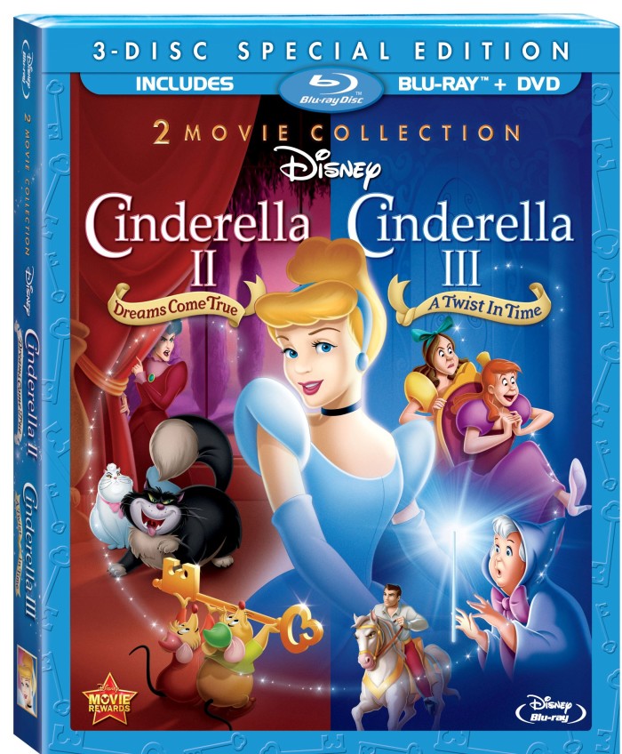 (未使用･未開封品)　Cinderella 1 2 &amp; 3 [Blu-ray] [Import] p1m72rm Cinderella 1 2 & 3 (1950) with slipcase (Blu-ray) Disney