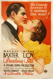 1934 - Broadway Bill Movie Poster