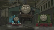 Percy with Rusty Stephen and Thomas