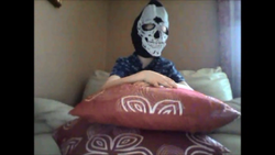 Costume Kid with pillow