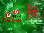 Disney XD Toons 25 Days Of Christmas How The Grinch Stole Christmas Promo 2018