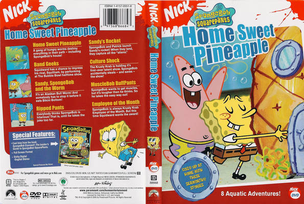 spongebob dvd cover