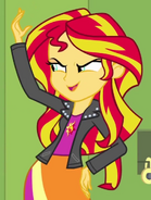 Sunset Shimmer (voiced by Rebecca Shoichet)