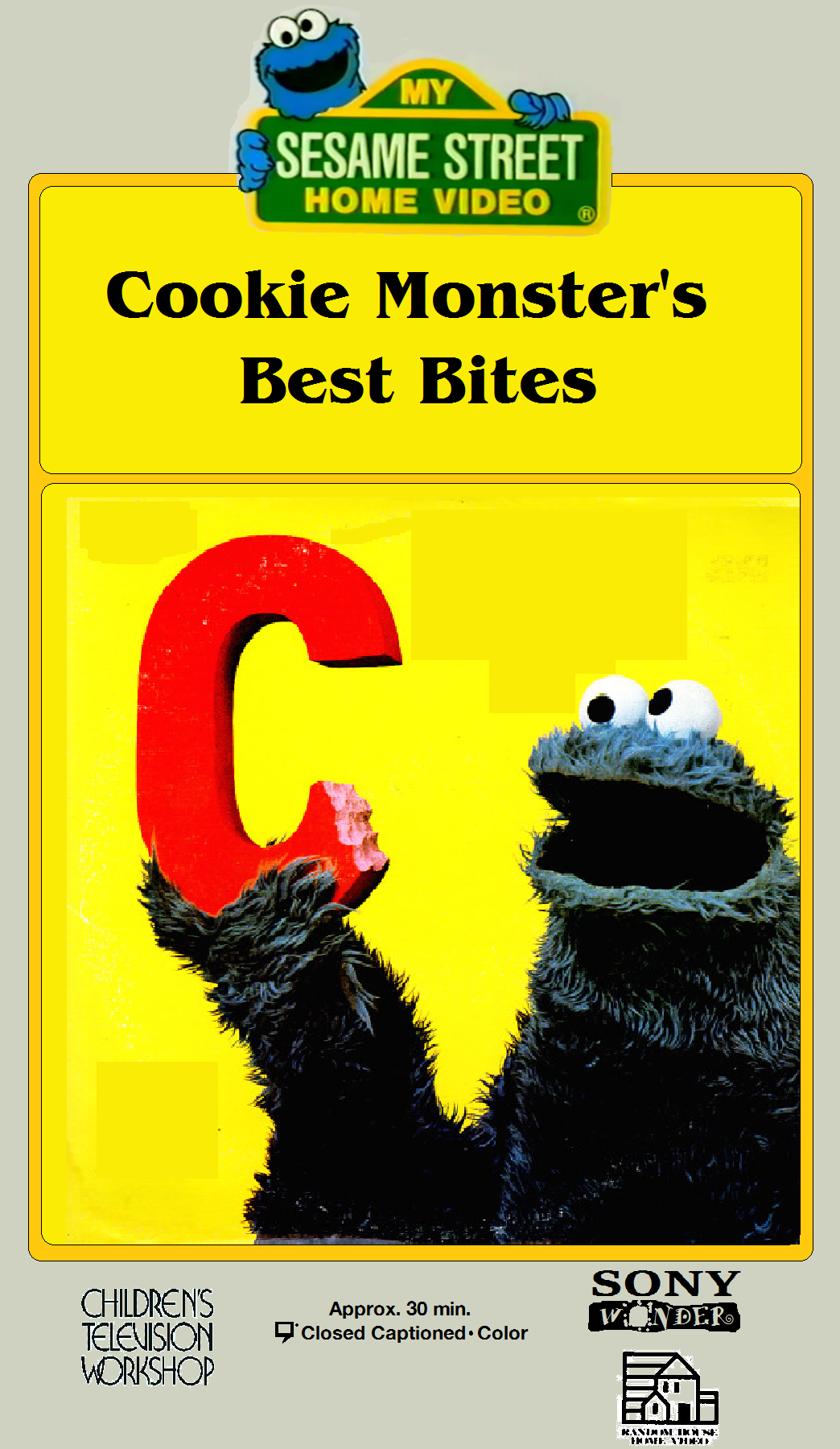 Opening To My Sesame Street Home Video: Cookie Monster's