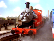 "Why should a splendid engine like me take messy coal cars instead of coaches? Percy or Oliver should do it, I'm too important."