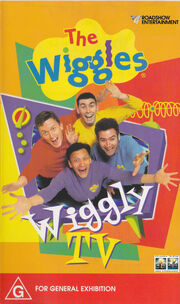 The wiggles wiggly tv columbia tristar australia vhs