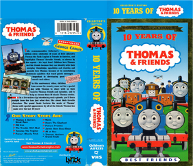 10 Years of Thomas the Tank Engine u0026 Friends VHS (Lyrick Studios) |  Scratchpad | Fandom