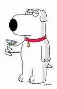 Brian Griffin (voiced by Seth MacFarlane)