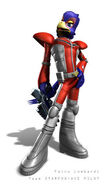 Falco Lombardi in Star Fox Assault