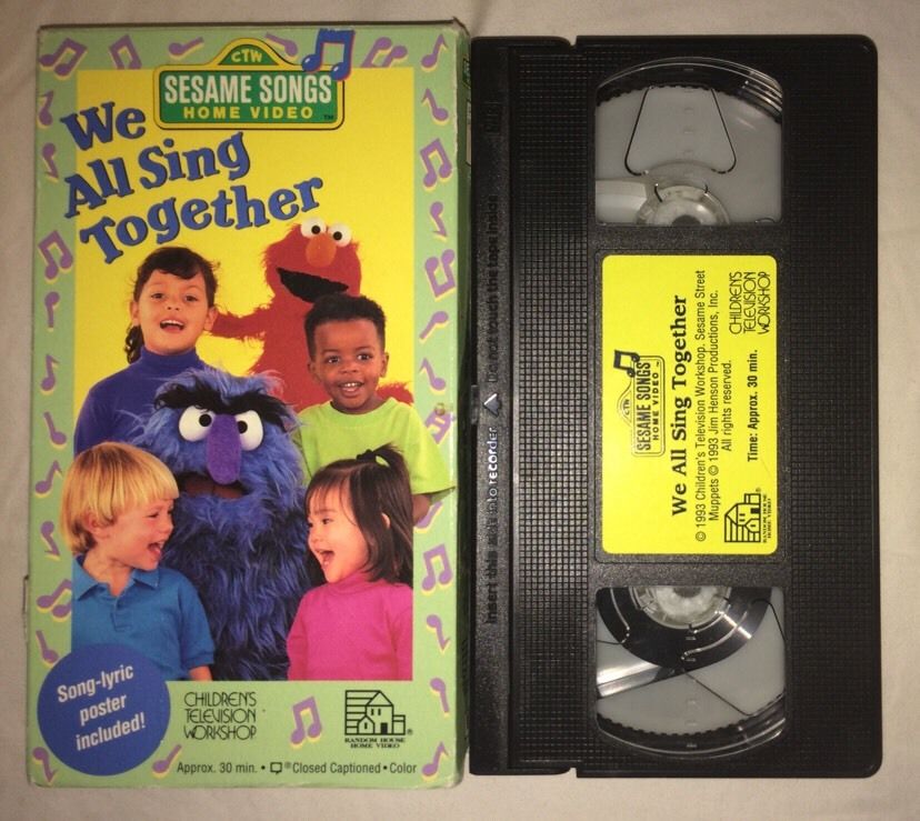 Opening To Sesame Songs Home Video: We All Sing Together