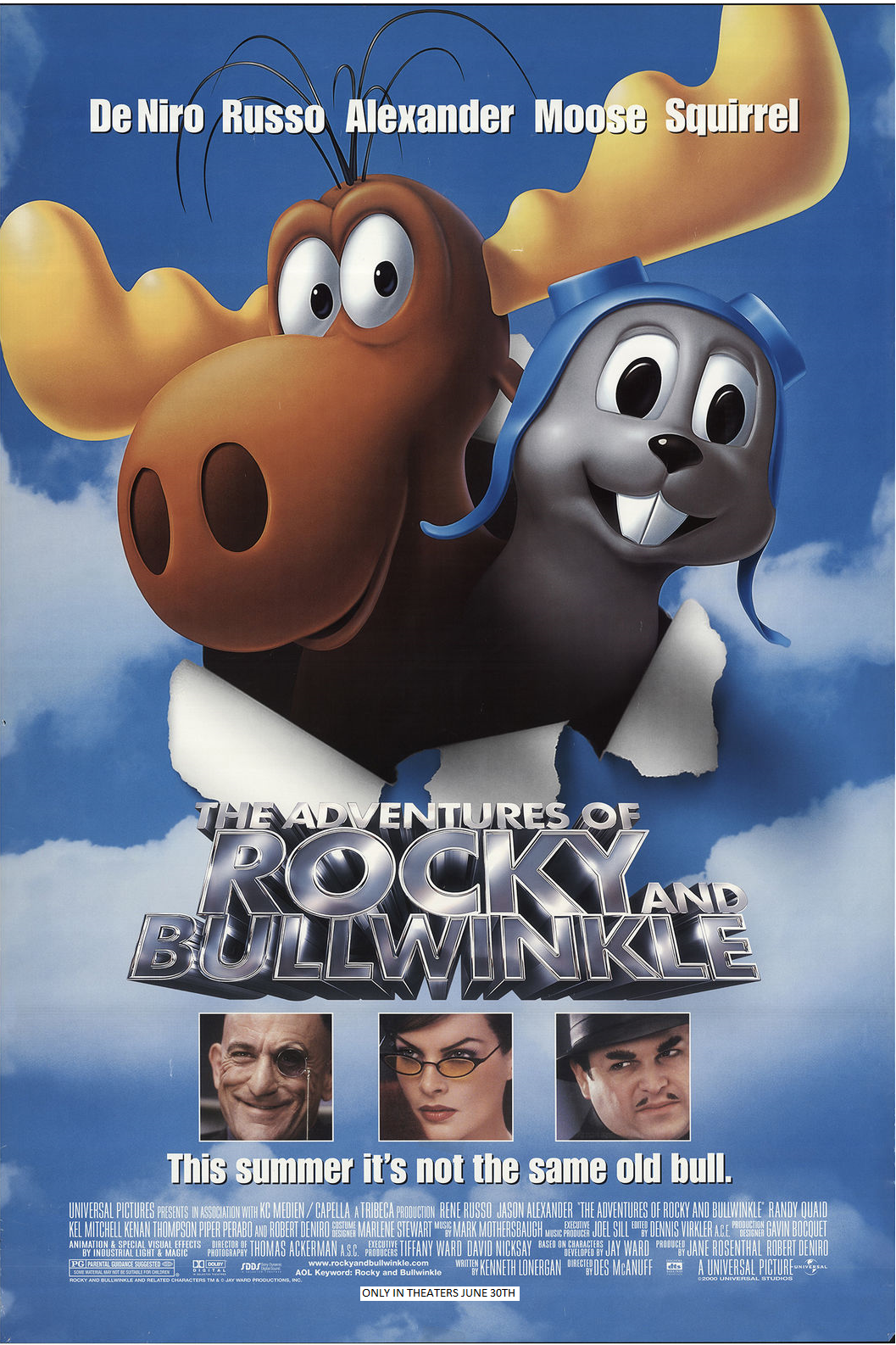 Opening To The Adventures Of Rocky And Bullwinkle Amc Theaters 2000 Scratchpad Fandom