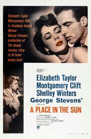 1951 - A Place in the Sun Movie Poster