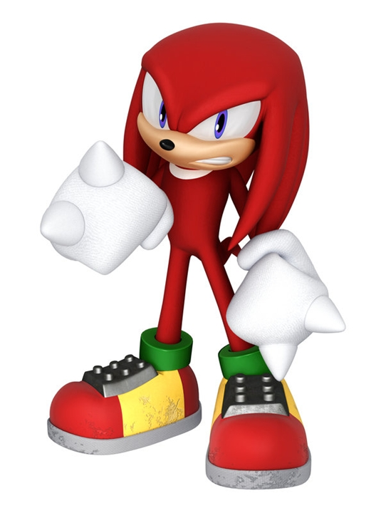 Knuckles the Echidna, Scratchpad