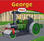 George on the cover of his My Thomas Story Library Book