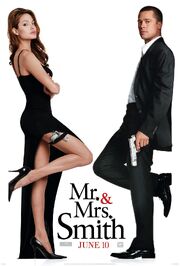 Mr and mrs smith 2005 poster