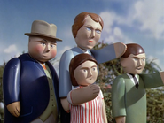 Sir Topham Hatt and his family