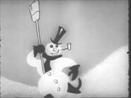Frosty in his 1953 animated music video