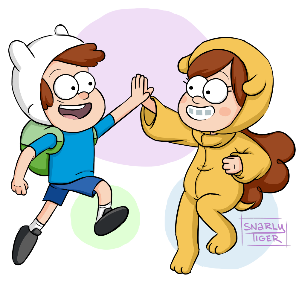 gravity falls adventure time