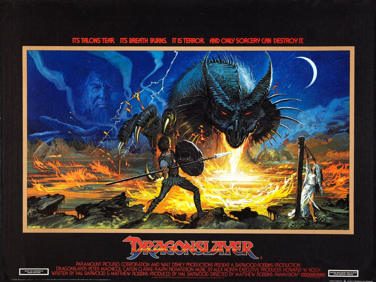 Dragonslayer (1981) - Wizard vs. Dragon Showdown 