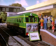 Daisy and her nameboard