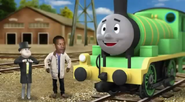 Percy in the MAD sketch, Thomas the Unstoppable Tank Engine