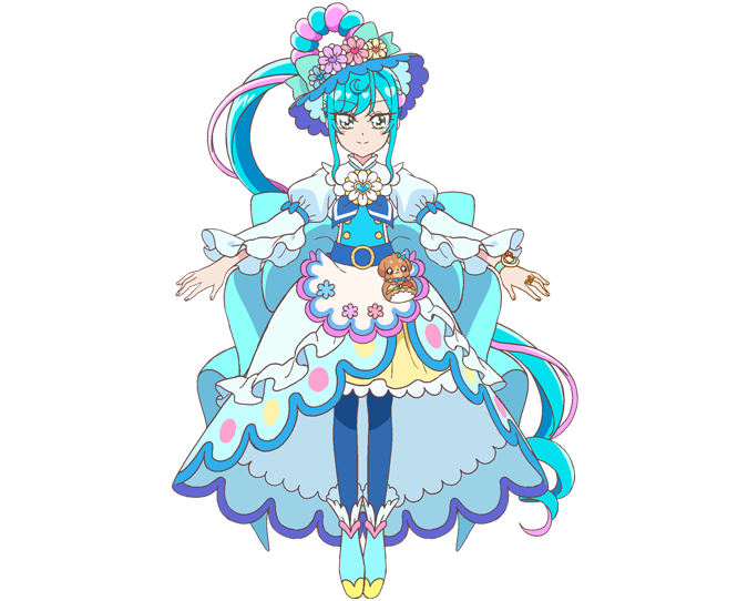  Pretty Cure Illustration Card Fuwa Kokone Marui