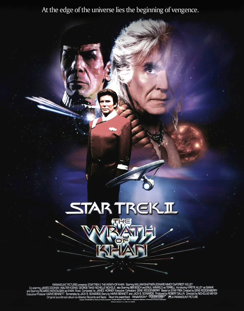 Opening to Star Trek II The Wrath of Khan 1982 Theater (AMC