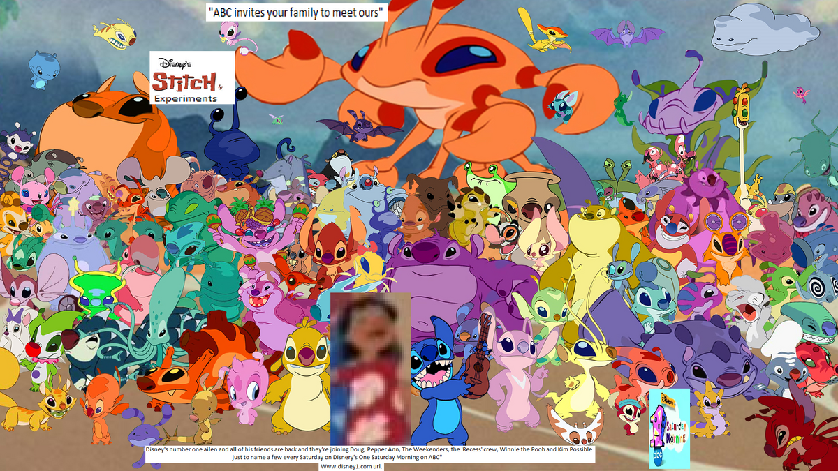 Ensemble Stitch - Disney - 8 ans