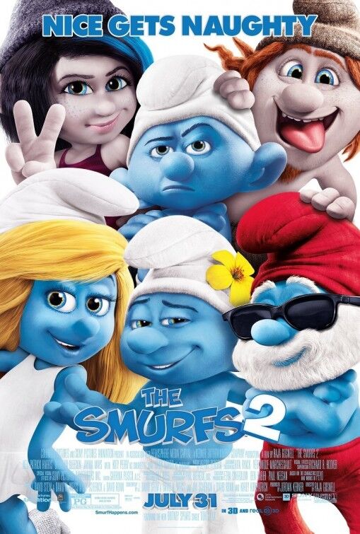 Os Smurfs 2' e 'RED 2' estreiam nos cinemas de Bento e Caxias nesta sexta