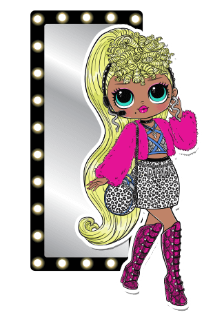 LOL Surprise OMG Movie Magic Starlette Fashion Doll, 1 - Smith's