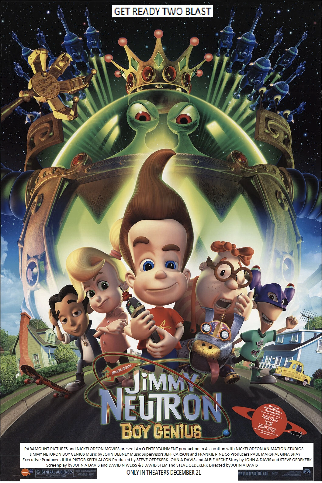 Opening to Jimmy Neutron: Boy Genius 2001 Theater (General Cinemas) |  Scratchpad | Fandom