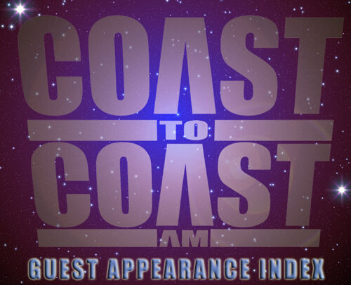 Morse kode røgelse mundstykke Coast to Coast AM - Index of Guest Appearances | Scratchpad | Fandom