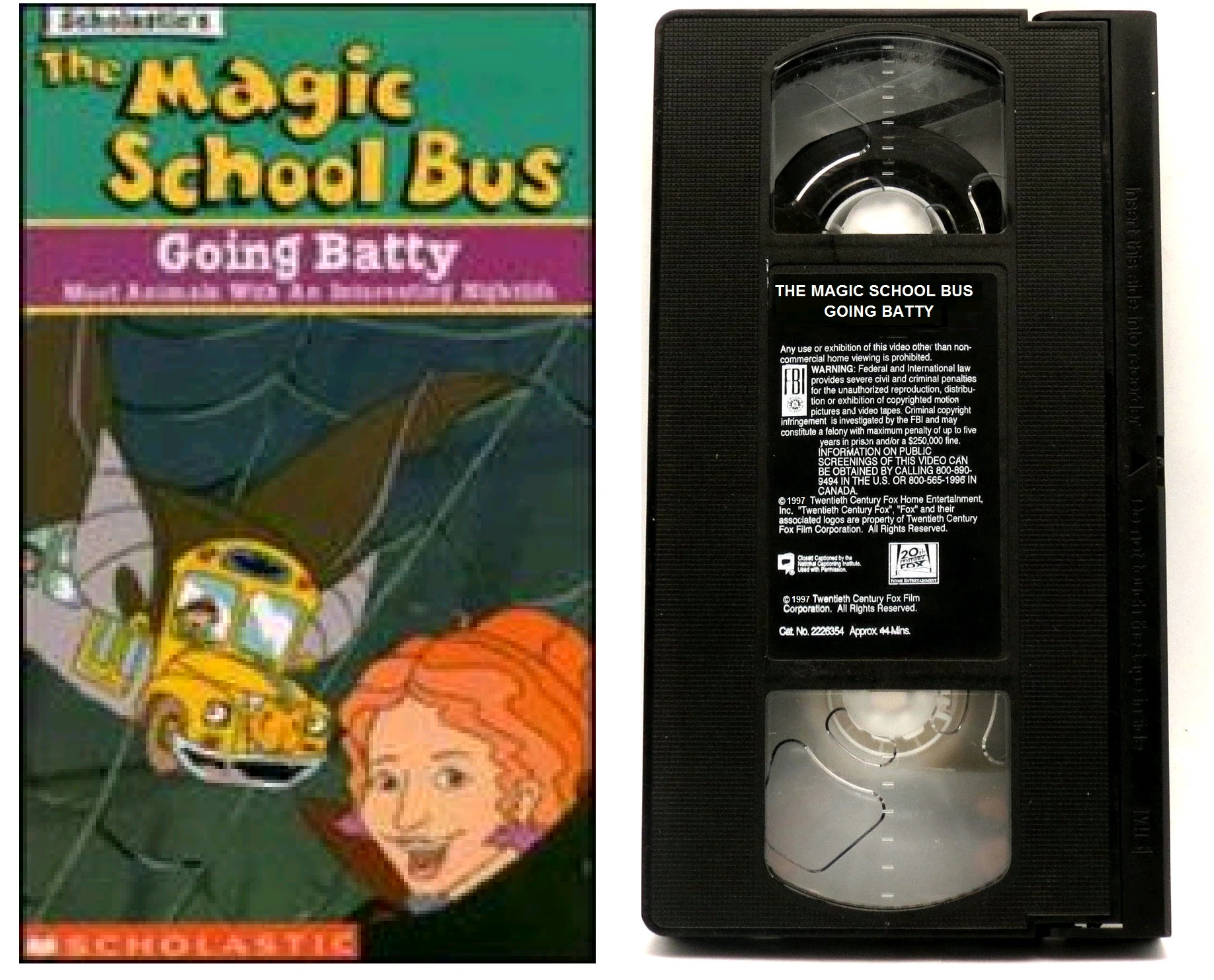 Opening To The Magic School Bus: Going Batty 1997 VHS | Scratchpad  