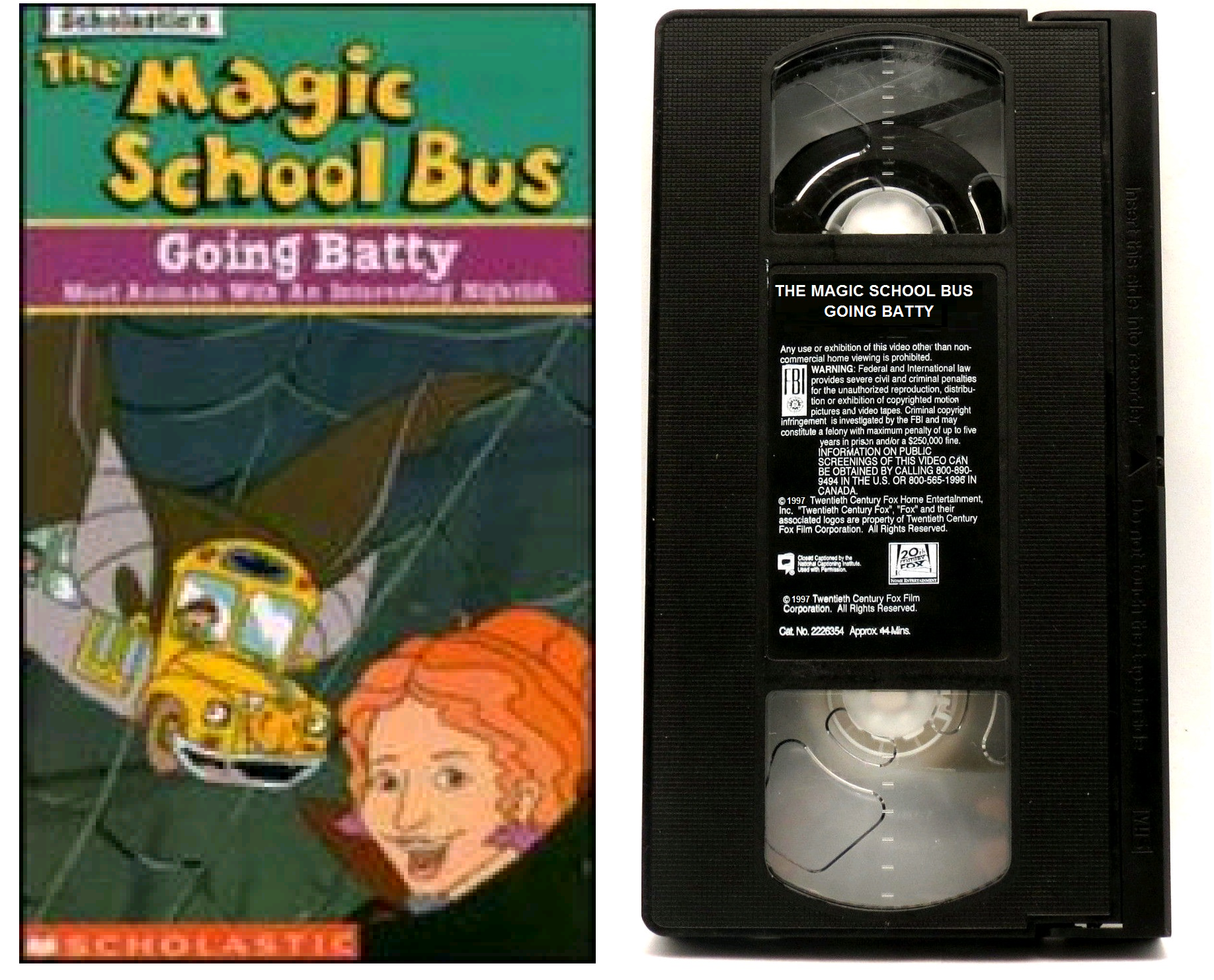 Opening To The Magic School Bus: Going Batty 1997 VHS