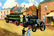 Trevor as illustrated in the Railway Series books