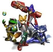Krystal joins the Star Fox team in Star Fox Adventures