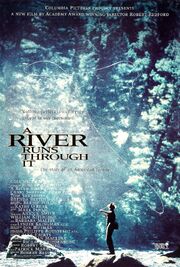 1992 - A River Runs Through It Movie Poster