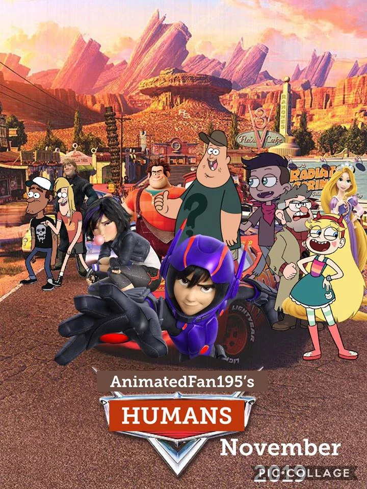 disney cars as humans