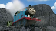 Thomas is ready to saved by Luke before he started to fall