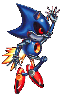 Metal Sonic Instead Of The Mania Metal Sonic Lol - Metal Sonic