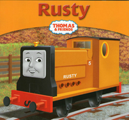 Rusty on the cover of his My Thomas Story Library Book