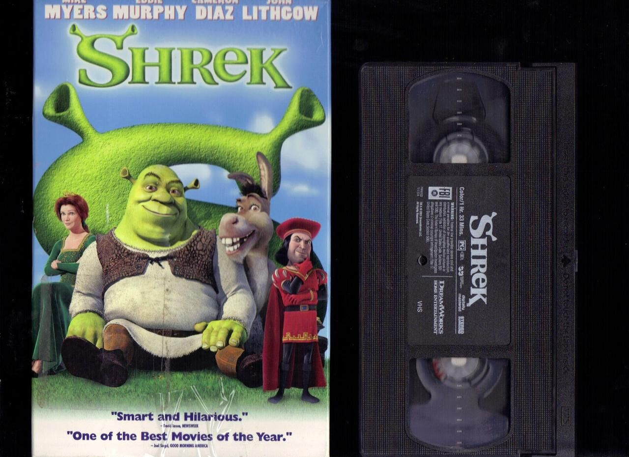 Opening To Shrek 01 Vhs Columbia Tristar Version Scratchpad Fandom