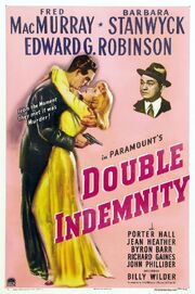 1944 - Double Idemnity Movie Poster