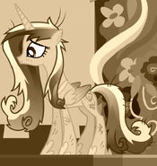 Princess Cadance thank you S2E26 Sepia Tone