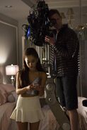 Ariana BTS of the Pilot