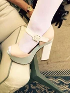 Ariana Grande's footwear (April 21)