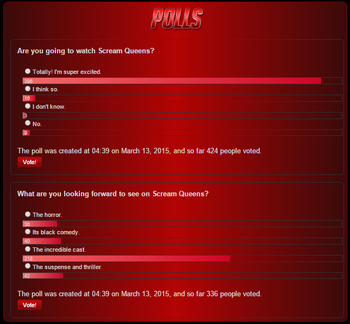 1st polls results