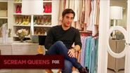 SCREAM QUEENS Behind The Scene With Diego Boneta